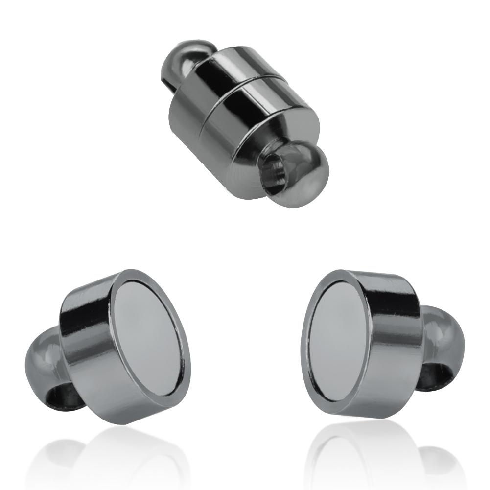 10pcs/lot Round Strong Magnetic Clasps For Jewellery Making Magnet End Clasp Connectors DIY Necklace Bracelet Wholesale