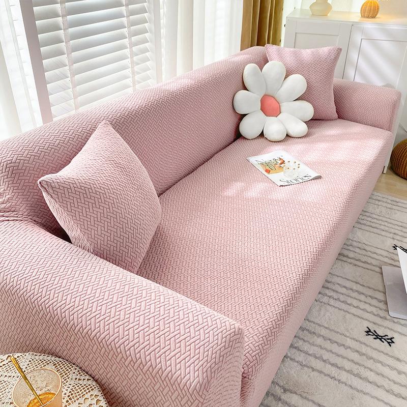All-Inclusive Elastic Universal Sofa Cover Sofa Cushion Sofa Cover Cloth Sofa Towel Double Three-Seat Combination Sofa
