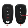 Soft Silicone Car Remote Key Case Cover Shell For Chevrolet New Malibu XL Equinox Cruze Spark Sonic Camaro Volt Bolt Captiva