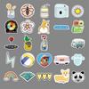 50 Cartoon VSCO Style Waterproof Stickers for Suitcases, Notebooks & Journals - Small Gifts & Stationery