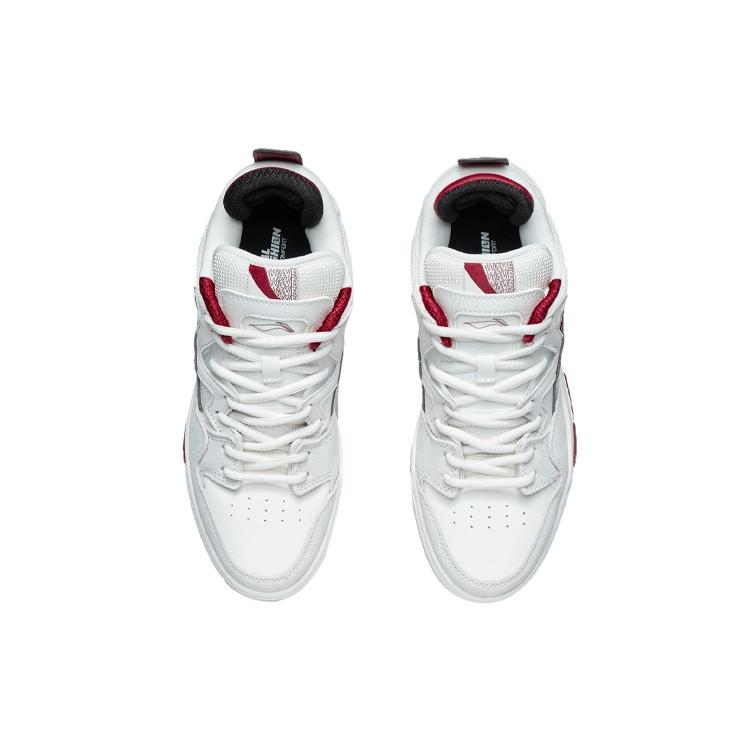 (WMNS) Li-Ning Wave Pro 'White Red Gum' Women's AECR074-4