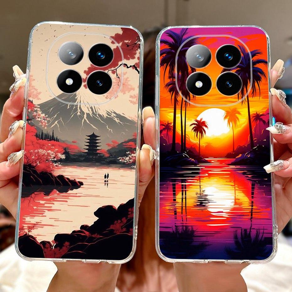 Fashion Painting Case For Xiaomi Redmi Note 14 Pro+ Soft Silicone TPU Phone Cases For Redmi Note14 Pro Plus 5G Covers Bumpers