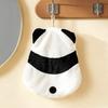 Children's Cute Cartoon Penguin Hanging Kitchen Hand Towel - Water Absorbent, Quick Drying Coral Fleece