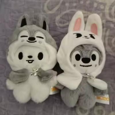 Yeni KPOP Skzoo Peluş Anahtarlık Kore İde Kolye Oyuncak Anahtarlık Fan Koleksiyonu Hediyelerol Felix HyunJin Jisung Peluş Karikatür
