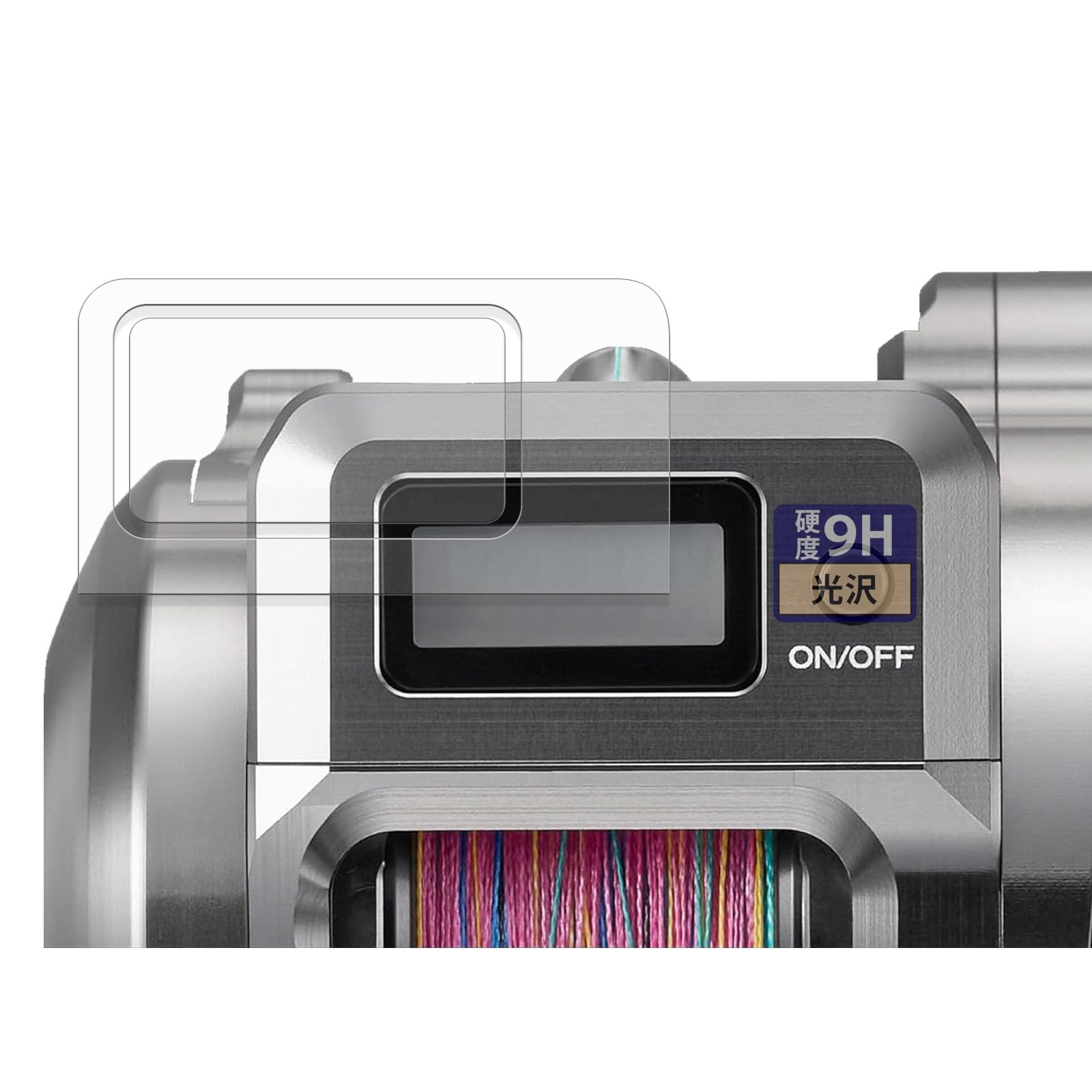 

Защитная пленка FILMEXT для SHIMANO 25 Ocea Conquest CT Сделано в Японии (Экран/Край), Ультратонкое волокно, Ультрапрозрачный,