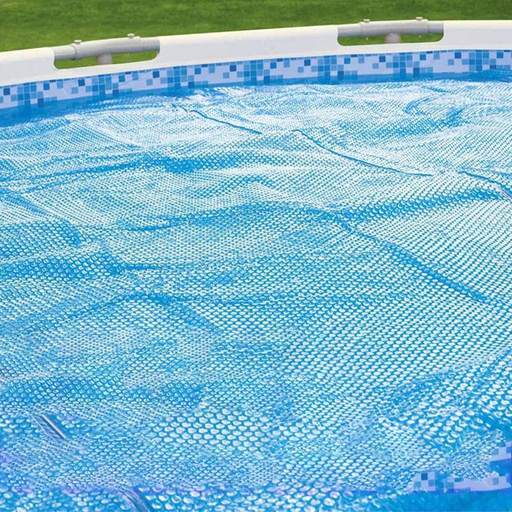 Blue Waterproof Swimming Pool Cover – Pool Protected And Dry Swimming Pool Covers Pools Cover