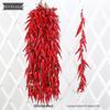 Farmhouse Veggie & Fruit Skewers with Corn, Chili, Garlic, and Peanuts - Perfect for Restaurant Decor