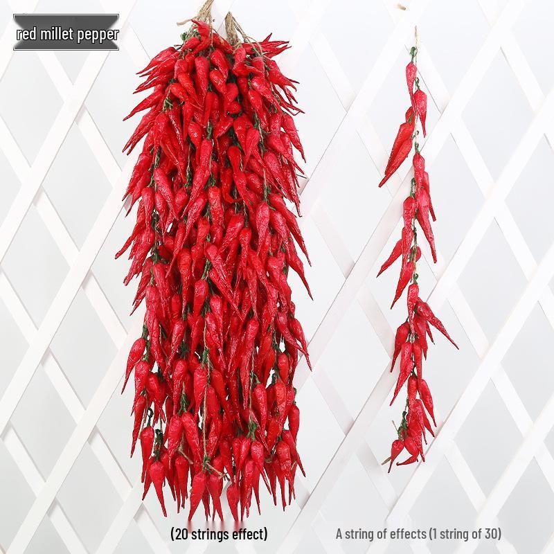 Farmhouse Veggie & Fruit Skewers with Corn, Chili, Garlic, and Peanuts - Perfect for Restaurant Decor
