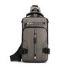 Vielseitige wasserdichte Crossbody-Brusttasche für Herren - Trendig, Lässig, Kleiner Rucksack aus Weltraumstoff