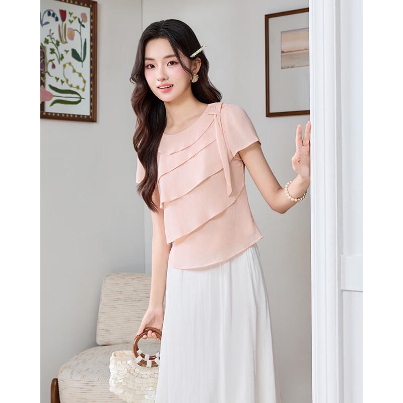 IEF Petite French Sweet Design Top