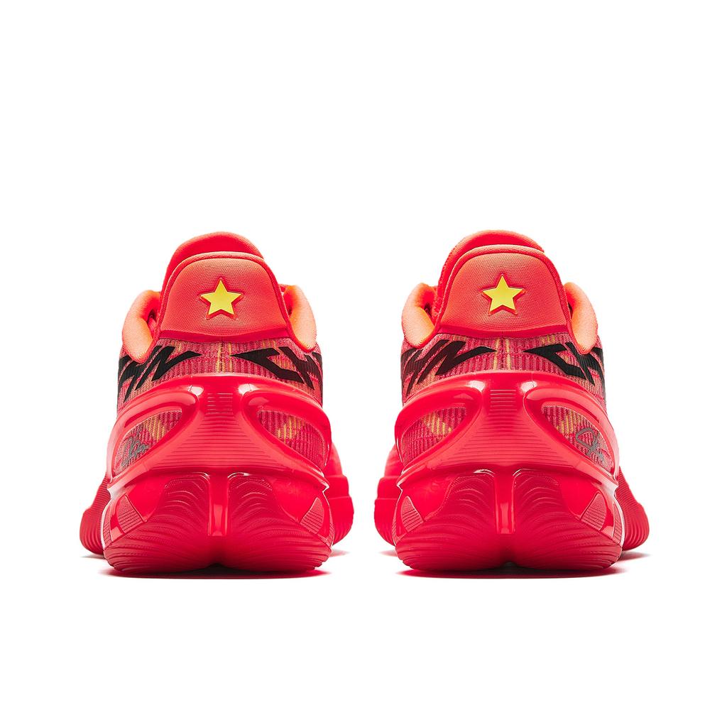 Anta Zap 3 Cushioning, Wear Resistant Low top Basketball Shoes Men's Red Black 912611110SF-3