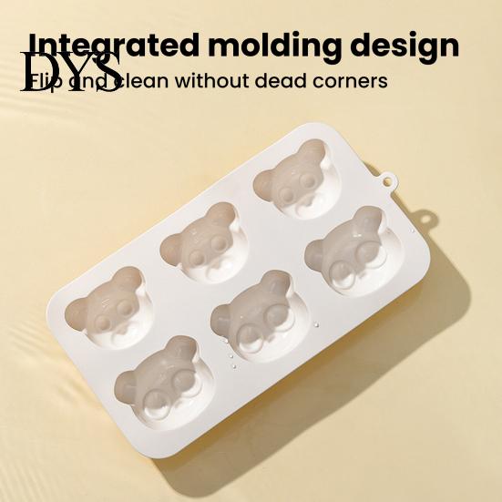 Professional Bakery Supplies Baby Popsicle Mold, Bear/Rabbit Shape Easy Release Soft Silicone Mold for Baking Flexible Food Maker, Desserts
