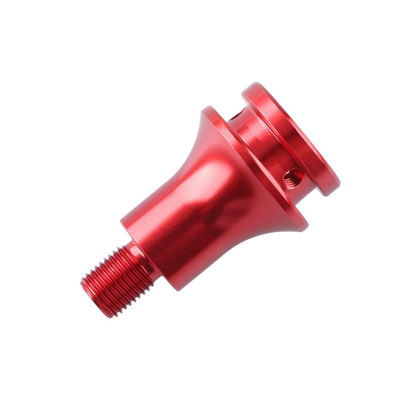 Universal Car Manual Gear Shift Knob Adapter Aluminum Alloy For M 12x1.25 Thread