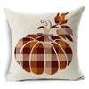 Thanksgiving Pillowcase Hello Autumn Sofa Car Pumpkin Cushion Cover Home Decoration 45*45