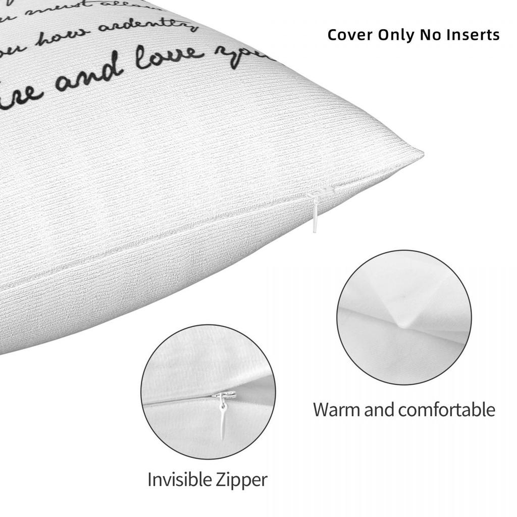 Mr Darcy Proposal Pride Prejudice Pillowcase Polyester Linen Velvet Creative Zip Decor Bed Cushion Cover