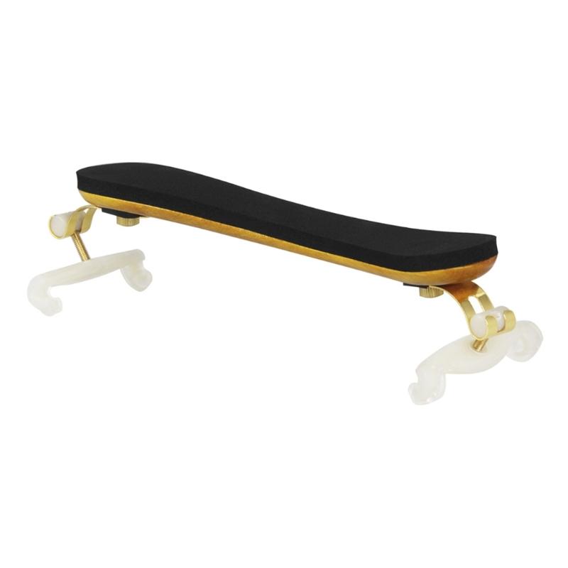 Violin Shoulder Rest for 1/2-4/4 Size, Collapsible and Height Adjustable Feet