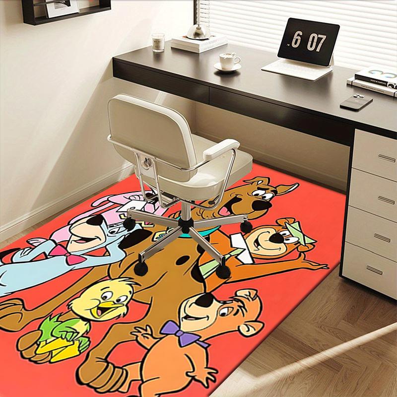 Scooby-Doo Office Chair Mat: Home Decor, Sofa Carpet, Office Rug Gift for All Rooms