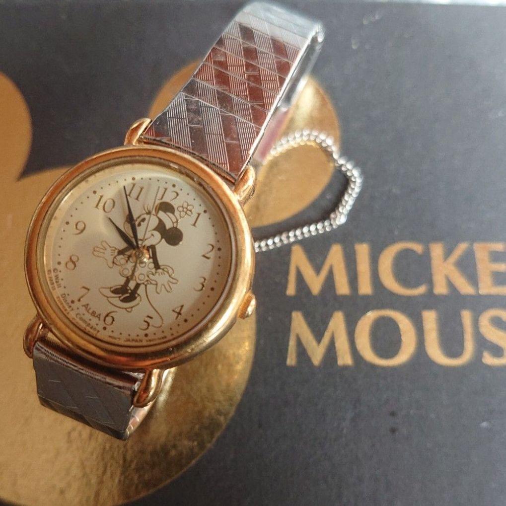 Minnie SEIKO ALBA gold quartz watch