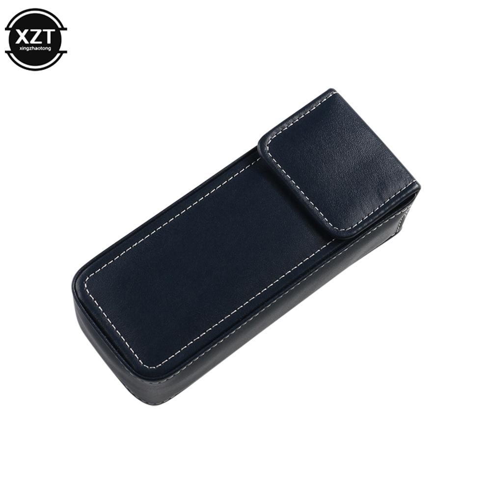 Multi-function Large Capacity Soft Leather Flap Glasses Case Myopia Glasses Sunglasses Box Portable Travel Glasses Storage Box