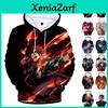 Vibrant Demon Slayer Kimetsu No Yaiba 3d Printed Hoodie Sweatshirt For Casual Wear