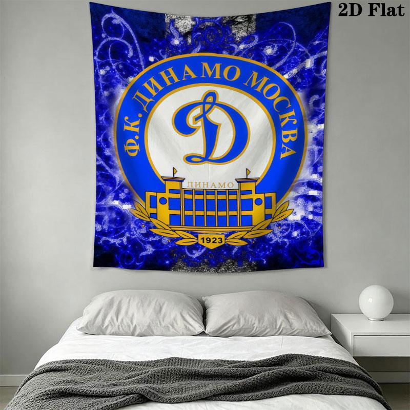 Dynamo Moscow Victory Wall Hanging Printed Fabric Blanket Decorative Tapestries for Bedroom Living Room Home Decor
