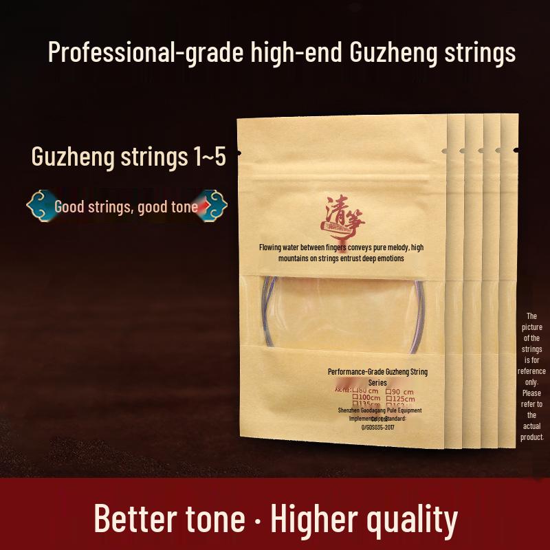 Qing Zheng Professionale Gu Zheng Set di Corde Universali di Alta Qualità Sciolte 1-21