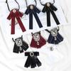 Alloy Bow Tie Gift Crystal Rhinestone Bowtie Luxulry Bowknot Brooches