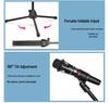 Kids' All-in-One Stage Mic with Folding Tripod for Singing & Streaming