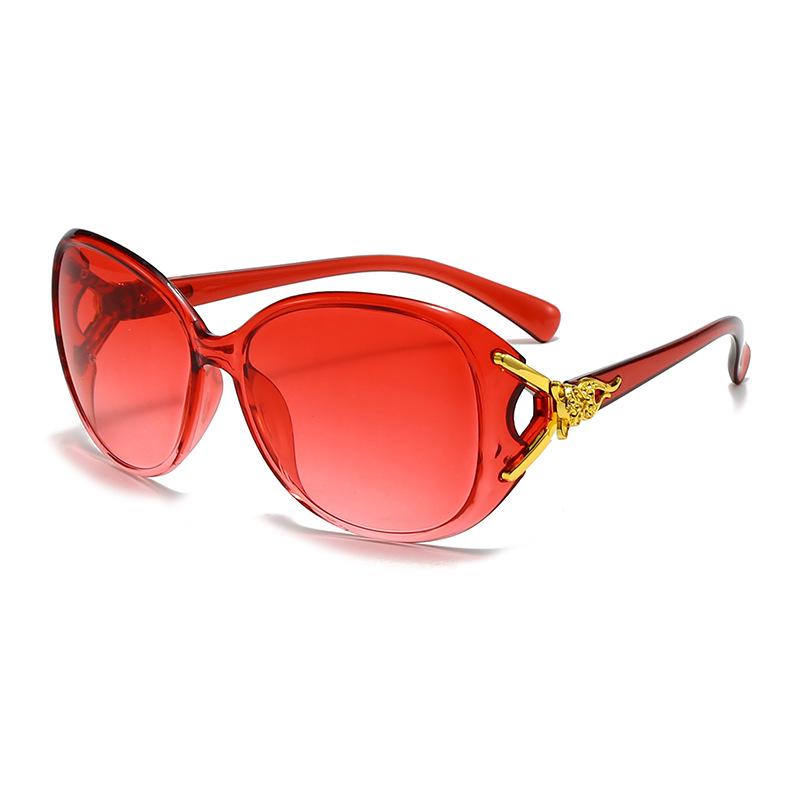 Fashionable Large Frame UV Protection Fox Head Sunglasses for Women