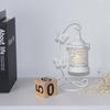 5.31x9.25 in White Hollow Birdcage Lantern white Wedding Decorative Lantern  Window Display