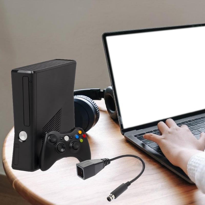 Replacement Adapter Power Supply Converter Transfer Cord for Game Console Power Conversion Cable 12cm