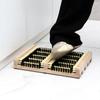 All-Weather Outdoor Shoe Cleaning Brush Durable Nylon Bristles Patio Shoe Brush Multifunctional Portable Shoe Mud Removal Brush