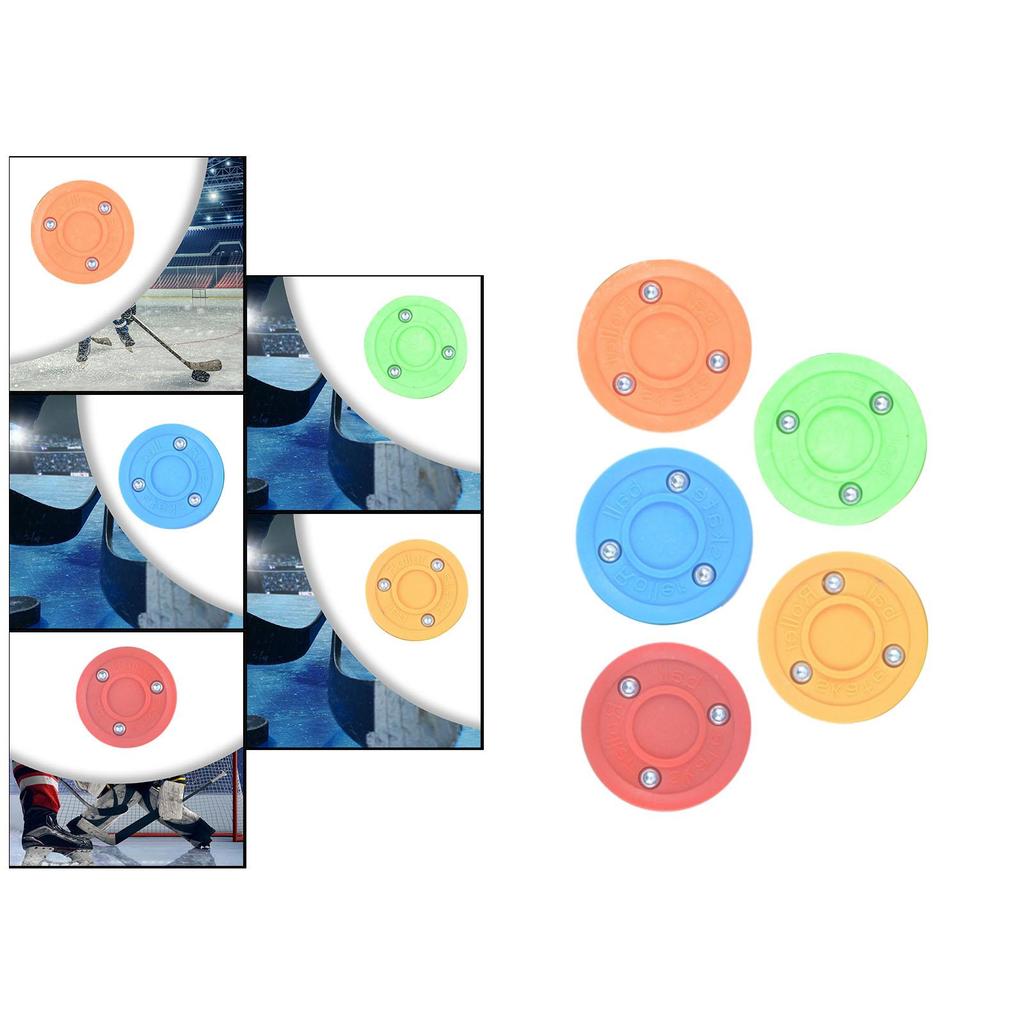 Hochwertiges Hockey-Puck-Set für Eislauf-Fans