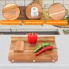 Taglieri in Legno Pannello da Taglio Frutta Verdura con Punte Superficie Liscia Tagliere da Cucina per Disabili per Persona Disabile