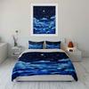 Swirling Moonlit Ocean Dreams Bedding Sets Duvet Covers Pillowcases(1* Duvet Cover 2* Pillowcases Without Duvet Insert)