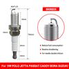 Daul Iridium Spark Plug For  2272;6418/BKR6EIX For VOLKSWAGEN POLO JETTA PASSAT CADDY BORA SUZUKI SWIFT RENAULT MEGANE LAGUNA