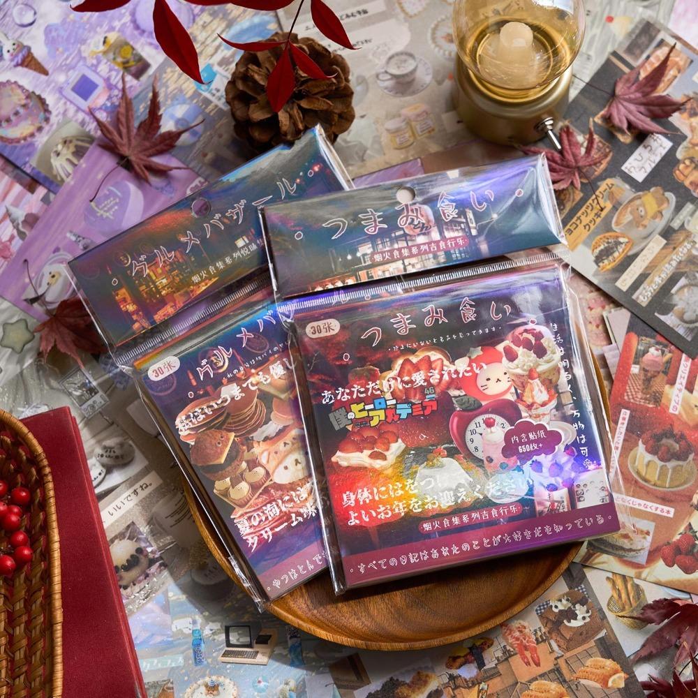 30 buc MINKYS autocolante decorative pentru albume de cărți, hârtie decorativă pentru manual DIY, carcasă de telefon