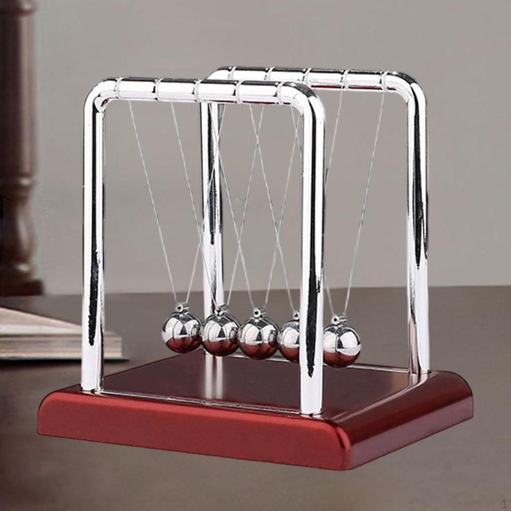 Berceau Pendule Billes Balle d'Équilibre Décoratif Apprentissage de la Physique Mouvement Fantastique Jouets Éducatifs