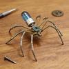 Model Păianjen Mecanic Steampunk Ornament Păianjen Metalic 3D Steampunk Kit Asamblare Păianjen Puzzle DIY Cadou Iubitor de Păianjeni Copii Adulți