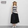 Teenie Weenie Women's Striped Bear Knitted Vest