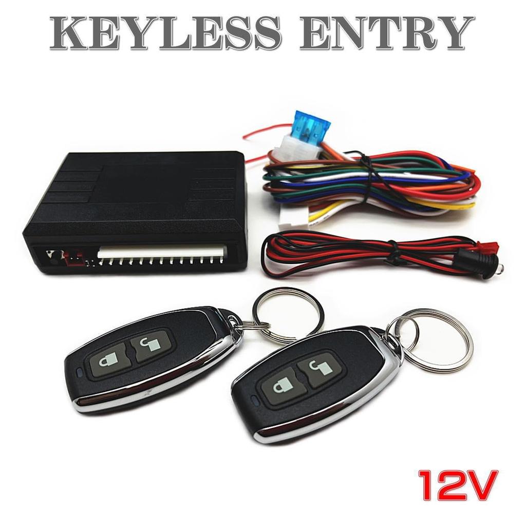 Officek Keyless Entry System Kit with Dummy Security LED Answer Back Function with Original Wiring Instructions (T231)