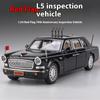 1/24 HONGQI L5 Alloy Limousine Luxy Car Diecast Model 70th Anniversary Parade Car Decorative Trendy Ornaments for Friend Gift
