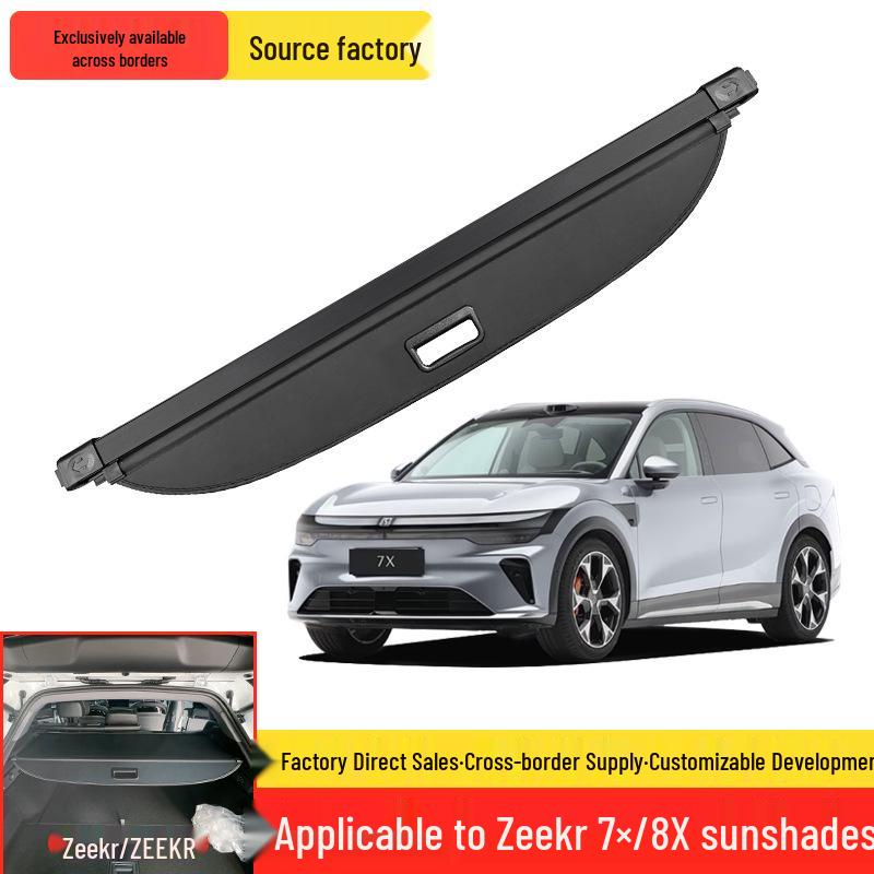 ZEEKR 7X/8X Trunk Retractable Cargo Cover & Tailgate Partition Board for Interior Modification