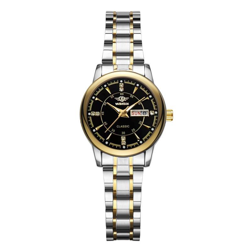 Top Brand Business Fashion Men's Watch Double Calendar Men's Luminous Waterproof Quartz Watch