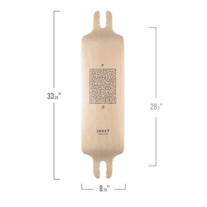 Planche Skateboard Zenit Deck Ab Maze 2.0