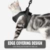 Cat Harness Leash Escape Proof Lightweight Breathable Adjustable Soft Dog Pet Vest