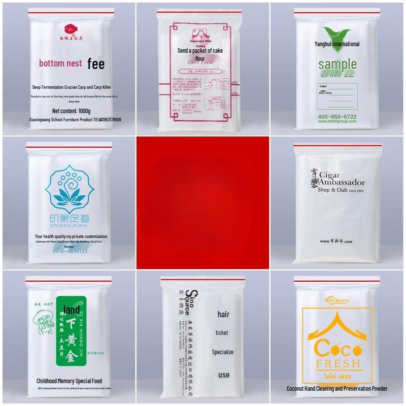 Transparent PE Self-Sealing Bags