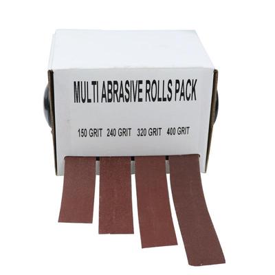 Hand-Torn Emery Cloth Sandpaper Roll for Dry Grinding On Metal, Glass, Woodworking