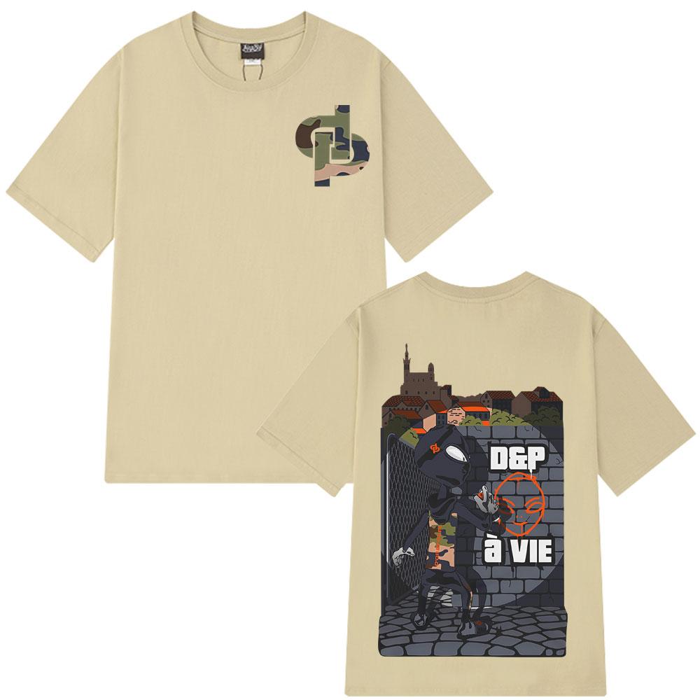 

Rapper Jul D&p À Vie Album 2025 Tour Merch T Shirt Men Women Hip Hop T-shirt Y2K Casual Cotton Short Sleeve Oversized T-shirts 4XL