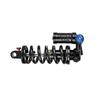 Mountain Bike Shock Absorber 550LBS Coil Spring with Damping Adjustment for Soft Tail Bikes 185MM 550LB 54x24 Bushing